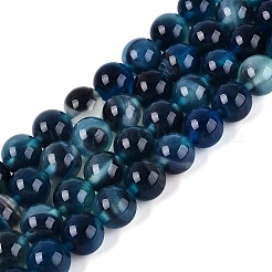 Natural Agate Beads Strands&nbsp;G-Q606-42B-B02