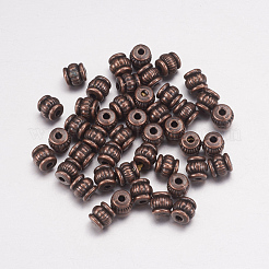 Tibetan Style Beads&nbsp;TIBEB-Q043-R-FF