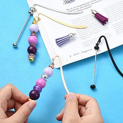 4Pcs 4 Colors Alloy Bookmarks&nbsp;AJEW-CJ0001-47