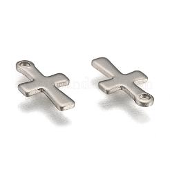 Tarnish Resistant Stainless Steel Tiny Cross Charms&nbsp;LS-STAS-Q168-07