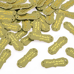 40Pcs PU Leather Craft Label Tags&nbsp;DIY-TADJ0001-22I