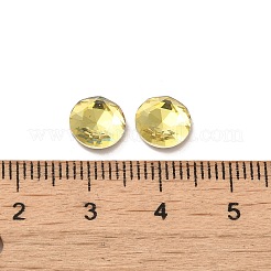 Glass Rhinestone Cabochons&nbsp;RGLA-P037-10B-D226