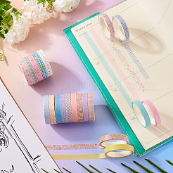 20 Rolls Paper Adhesive Tape Set&nbsp;DIY-TAC0023-42C
