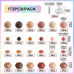 162Pcs Silicone Beads&nbsp;SIL-YW0001-91