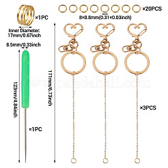 3Pcs Alloy Keychains&nbsp;KEYC-TA0004-72