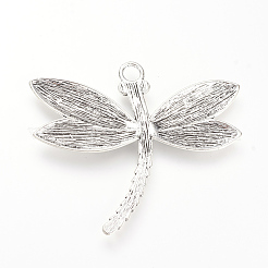 Tibetan Style Alloy Big Pendants&nbsp;TIBE-S302-02AS-RS