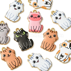 10Pcs Rack Plating Alloy Enamel Pendants&nbsp;FIND-FS0002-53C