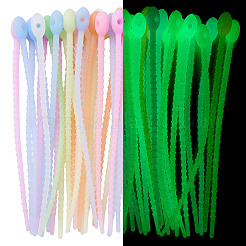 50Pcs Luminous Silicone Cable Ties&nbsp;FIND-TA0010-63B
