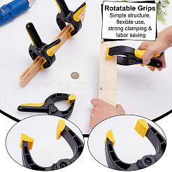 Plastic Heavy Duty Spring Clamps for DIY Crafts&nbsp;TOOL-WH0059-079