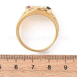 304 Stainless Steel Wide Band Finger Rings&nbsp;RJEW-F201-05G