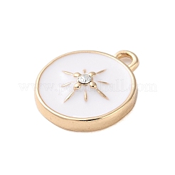 Zinc Alloy Enamel Pendants&nbsp;ENAM-Z011-01G-A