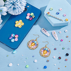 96G 24 Styles Resin Cabochons&nbsp;RESI-PH0001-96
