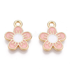 Alloy Enamel Pendants&nbsp;ENAM-T009-47D-RS