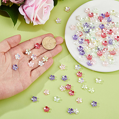 280Pcs 7 Colors Acrylic Bead Caps&nbsp;FIND-DC0008-18