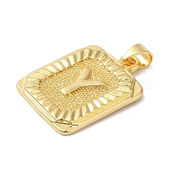 Rack Plating Brass Pendants&nbsp;KK-B092-42G-Y