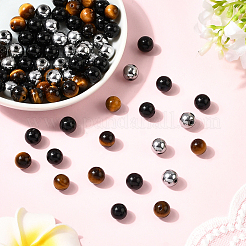 105Pcs 3 Styles Natural Tiger Eye&nbsp;G-PA0001-28