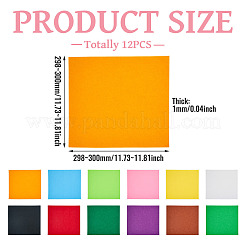 12Pcs Non Woven Fabric&nbsp;DIY-TAC0016-66A