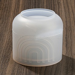 Bohemian Style Arch Pattern Column Shape DIY Candle Cup Silicone Molds&nbsp;LS-DIY-K073-05