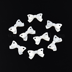 Natural White Shell Connector Charms&nbsp;SSHEL-N003-141