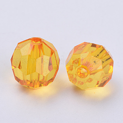 Transparent Acrylic Beads&nbsp;TACR-Q257-6mm-V