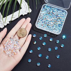 200Pcs Glass Charms&nbsp;RGLA-SP0001-03B