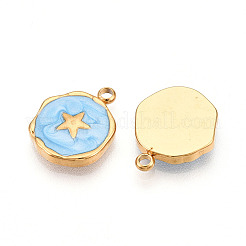304 Stainless Steel Pendants&nbsp;X-STAS-N108-04B-G