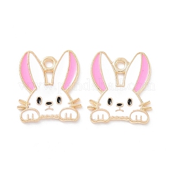 Alloy Enamel Pendants&nbsp;PALLOY-D015-08B