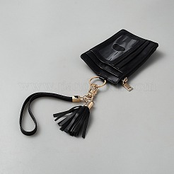 Rectangle Cowhide ID Card Holder&nbsp;AJEW-WH20096-50