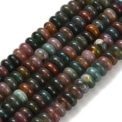 Natural Indian Agate Beads Strands&nbsp;G-Z110-B38-2x4mm