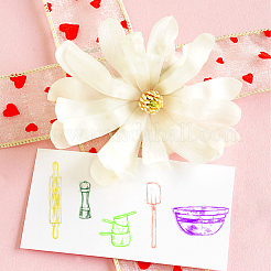 Clear Silicone Stamps&nbsp;DIY-WH0504-64A