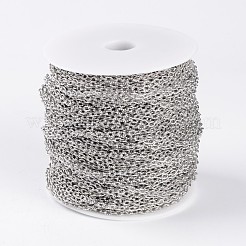 Nickel Free Iron Textured Cable Chains&nbsp;CHT104Y-N