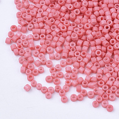 Baking Paint Cylinder Seed Beads&nbsp;SEED-Q036-02A-D14