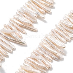 Natural Baroque Keshi Pearl Beads Strands&nbsp;PEAR-P064-02D-04B