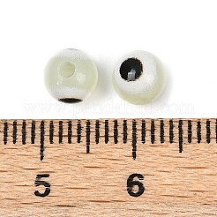Luminous & Printed Opaque Acrylic Beads&nbsp;LACR-G050-01