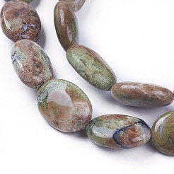 Natural Green Opal Beads Strands&nbsp;G-F607-03-B
