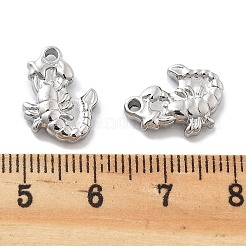 Anti-Tarnish 304 Stainless Steel Pendants&nbsp;STAS-R130-32P