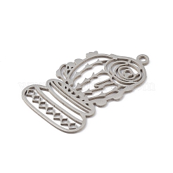 Non-Tarnish 201 Stainless Steel Pendants&nbsp;STAS-K250-10P