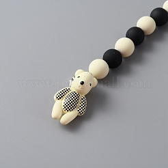 Acrylic Beaded Moblie Straps&nbsp;MOBA-WH0003-29B