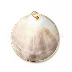 Natural Black Lip Shell Big Pendants&nbsp;BSHE-G029-20G
