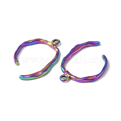 Ion Plating(IP) 304 Stainless Steel Pendants&nbsp;STAS-C066-22M