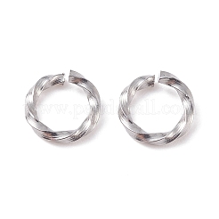 Tarnish Resistant 304 Stainless Steel Open Jump Rings&nbsp;STAS-F191-12P-A