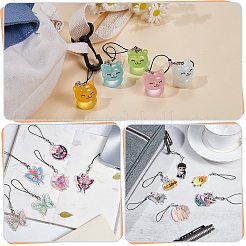 Resin Mobile Straps&nbsp;HJEW-SW00072