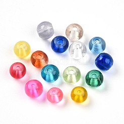 Baking Paint Transparent Glass Beads&nbsp;X1-DGLA-Q022-4mm-M