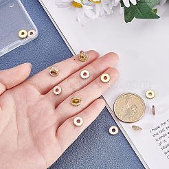 Brass Micro Pave Cubic Zirconia Bead Spacers&nbsp;ZIRC-NB0001-38