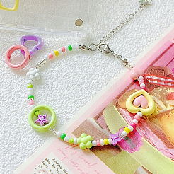 32Pcs 8 Colors Baking Paint Alloy Bead Frame&nbsp;FIND-SP0004-50C