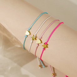 4Pcs Fashion Braided Nylon Cord Bracelets&nbsp;QL9217
