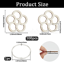 2 Bags Wood Thread Winding Boards&nbsp;AJEW-GF0011-68E