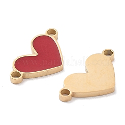 Ion Plating(IP) 304 Stainless Steel Enamel Connector Charms&nbsp;STAS-P339-10G-01