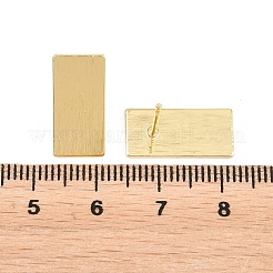Brass Stud Earrings&nbsp;EJEW-G471-27A-G