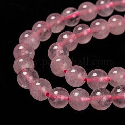 Natural  Rose Quartz Beads Strands&nbsp;G-L104-6mm-01